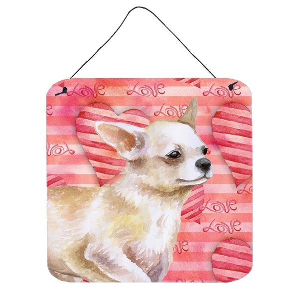 Micasa Chihuahua Leg up Love Wall or Door Hanging Prints MI628377